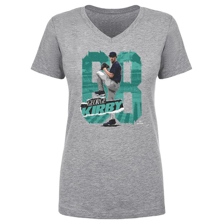 George Kirby Women's V-Neck T-Shirt | 500 LEVEL