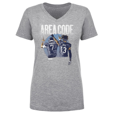 C.J. Stroud Women's V-Neck T-Shirt | 500 LEVEL