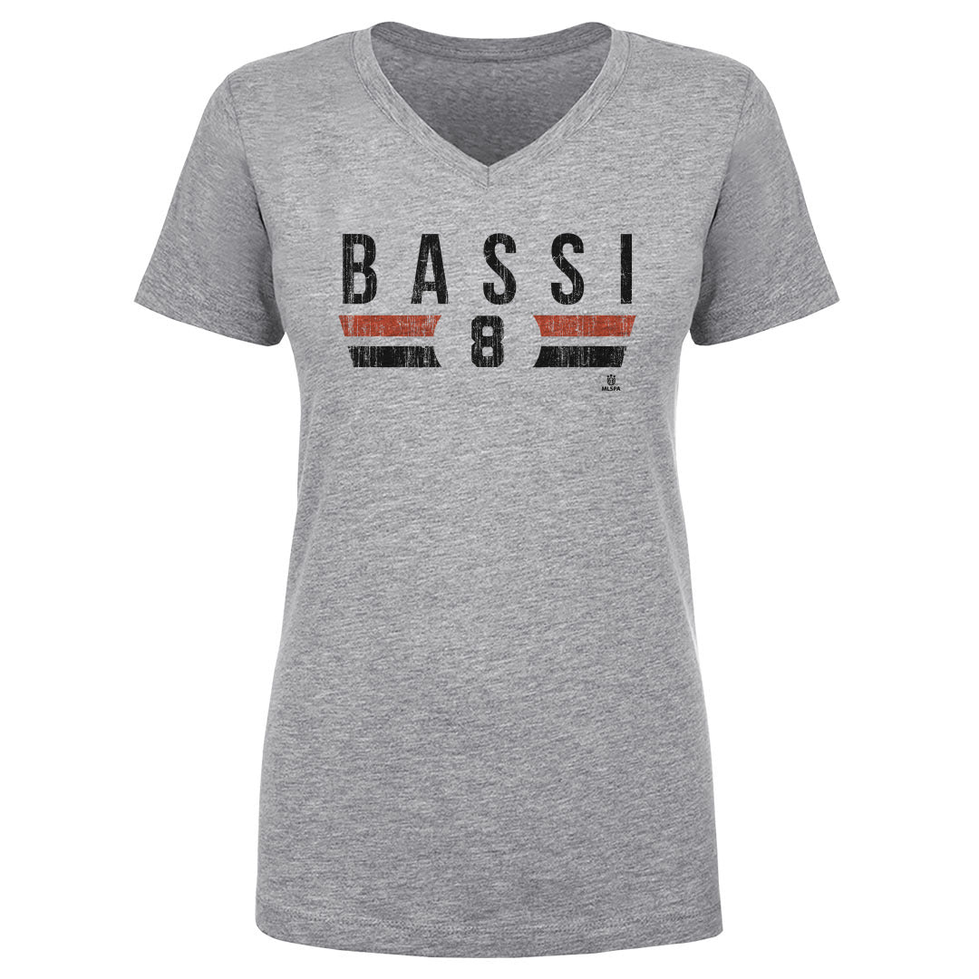 Amine Bassi Women's V-Neck T-Shirt | 500 LEVEL