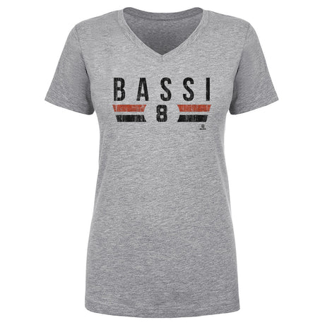 Amine Bassi Women's V-Neck T-Shirt | 500 LEVEL