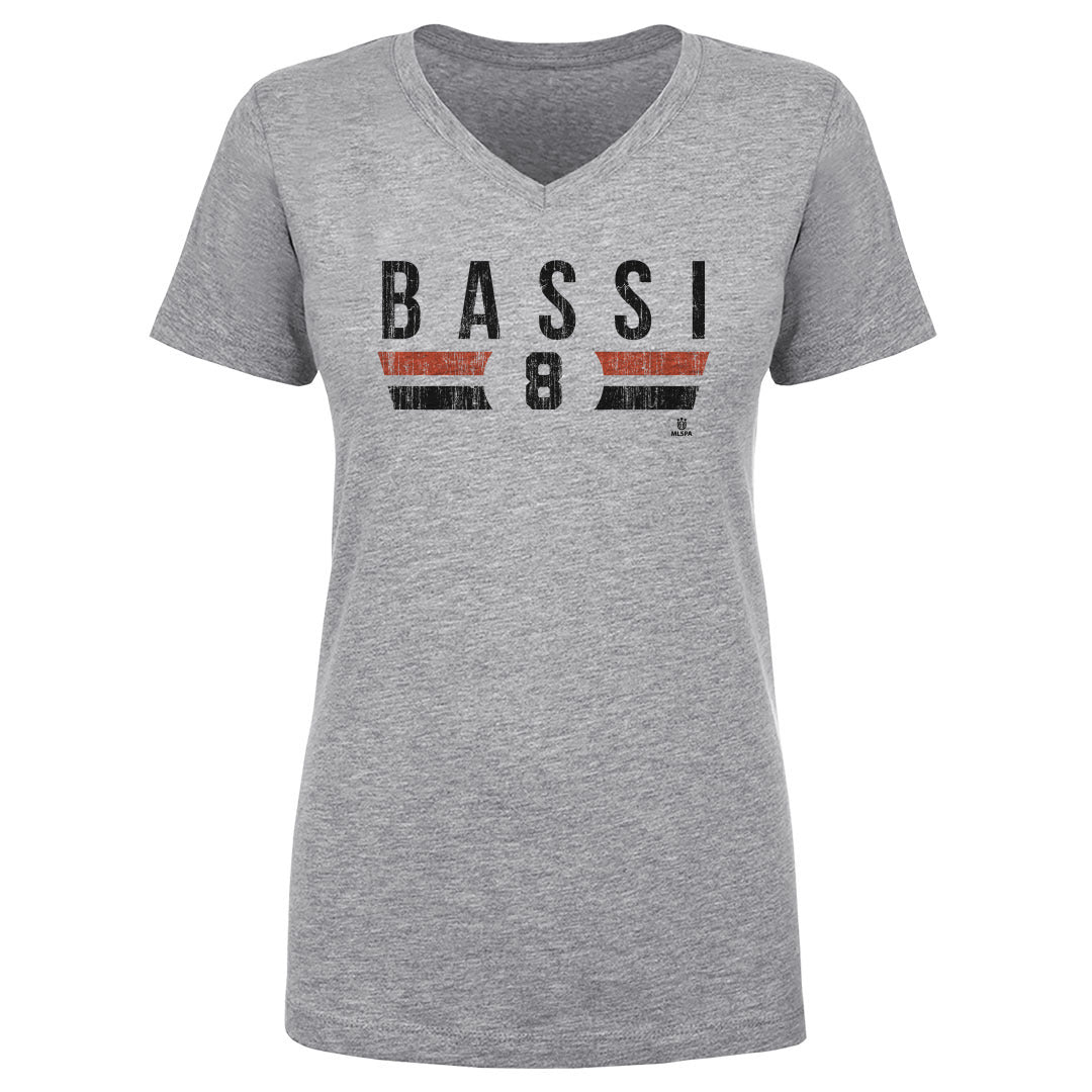 Amine Bassi Women&#39;s V-Neck T-Shirt | 500 LEVEL