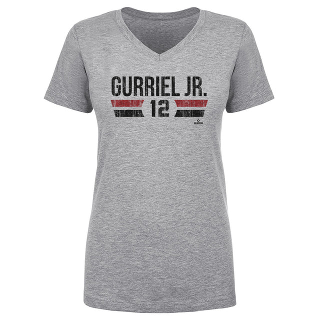 Lourdes Gurriel Jr. Women's V-Neck T-Shirt | 500 LEVEL