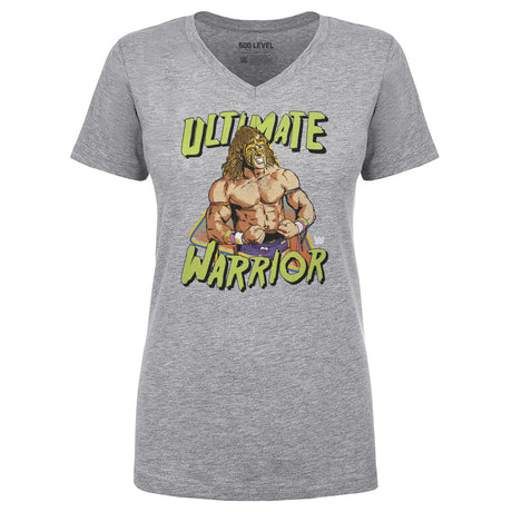 Ultimate Warrior Women's V-Neck T-Shirt | 500 LEVEL