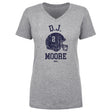 D.J. Moore Women's V-Neck T-Shirt | 500 LEVEL