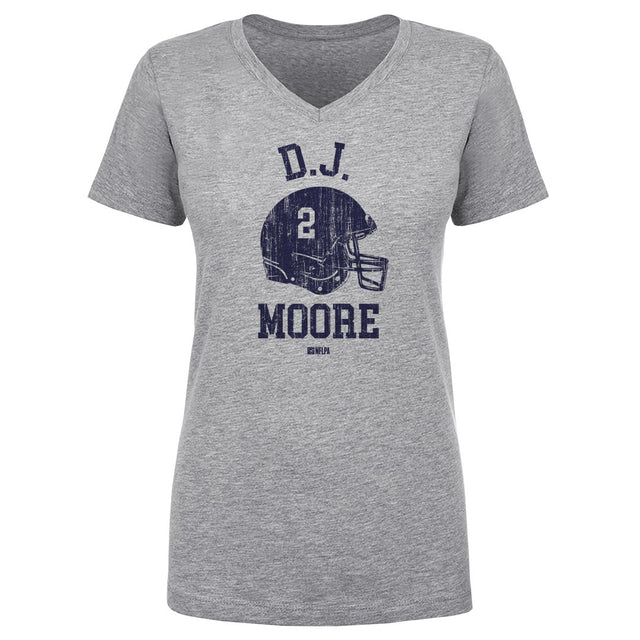 D.J. Moore Women's V-Neck T-Shirt | 500 LEVEL
