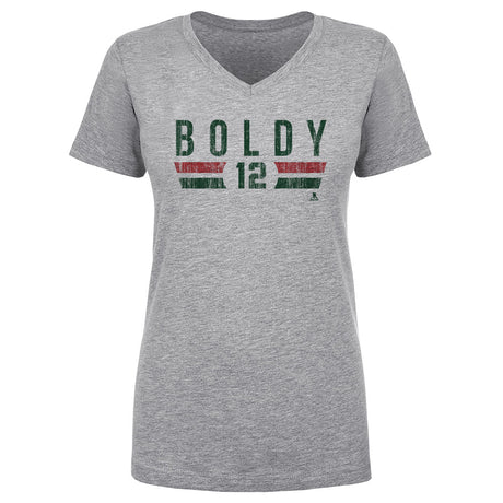 Matt Boldy Women's V-Neck T-Shirt | 500 LEVEL
