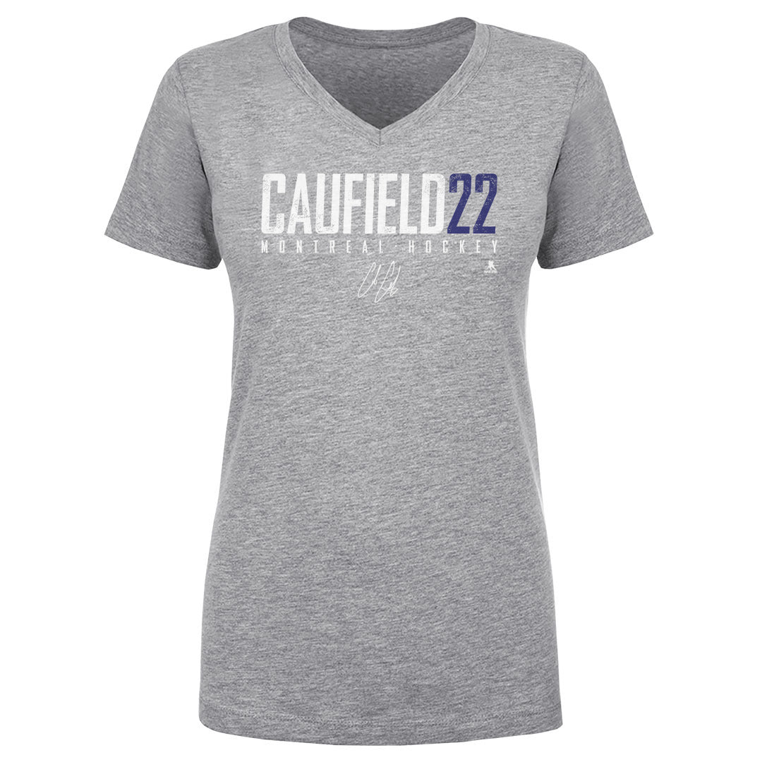 Cole Caufield Women&#39;s V-Neck T-Shirt | 500 LEVEL
