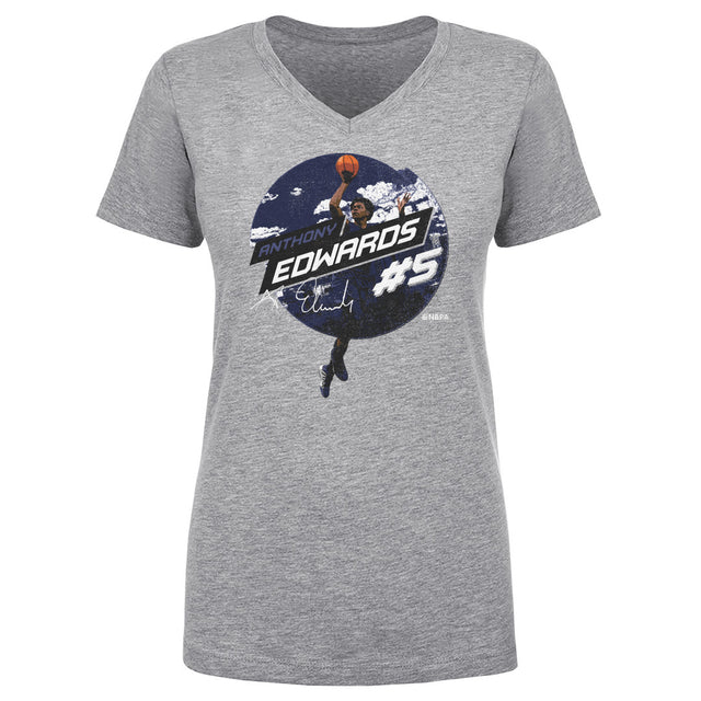 Anthony Edwards Women's V-Neck T-Shirt | 500 LEVEL