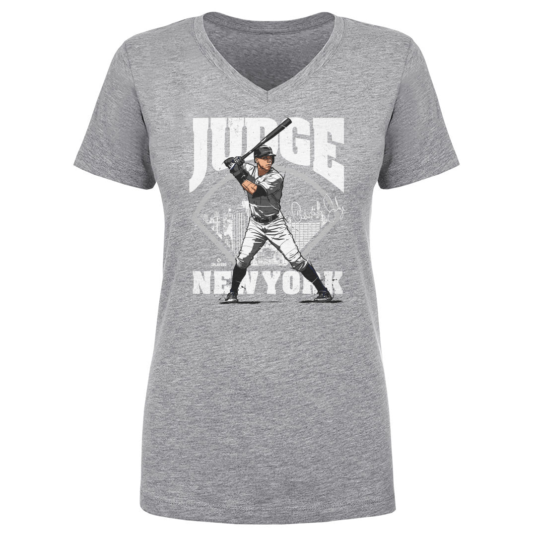 Aaron Judge Women's V-Neck T-Shirt | 500 LEVEL
