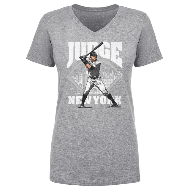 Aaron Judge Women's V-Neck T-Shirt | 500 LEVEL