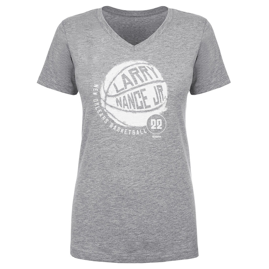 Larry Nance Jr. Women&#39;s V-Neck T-Shirt | 500 LEVEL