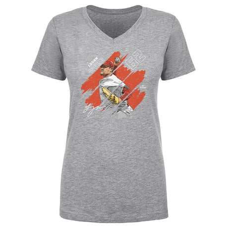 Logan Webb Women's V-Neck T-Shirt | 500 LEVEL