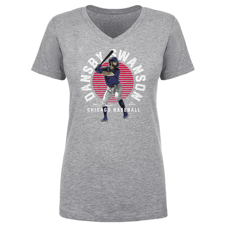 Dansby Swanson Women's V-Neck T-Shirt | 500 LEVEL