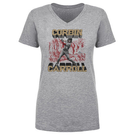 Corbin Carroll Women's V-Neck T-Shirt | 500 LEVEL