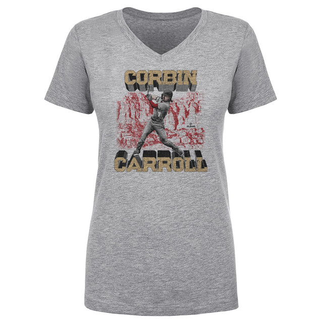 Corbin Carroll Women's V-Neck T-Shirt | 500 LEVEL