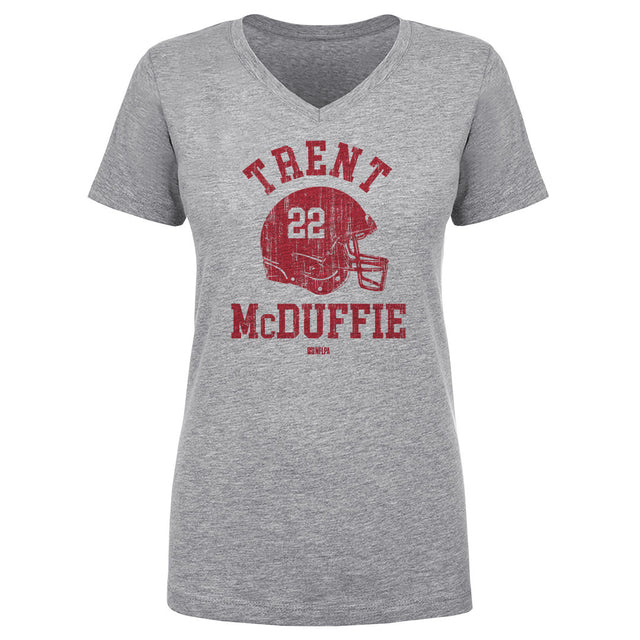 Trent McDuffie Women's V-Neck T-Shirt | 500 LEVEL