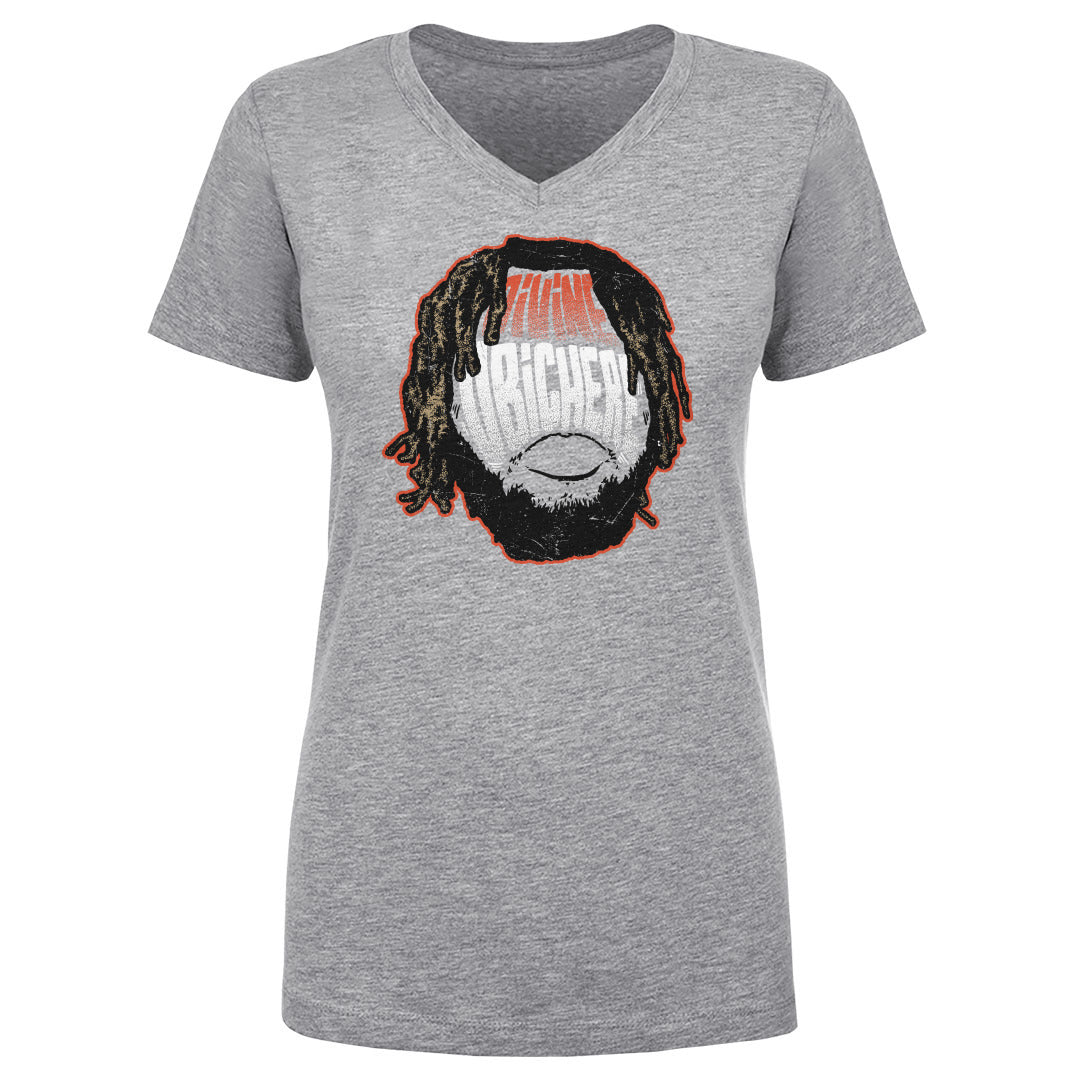 Divine Obichere Women's V-Neck T-Shirt | 500 LEVEL