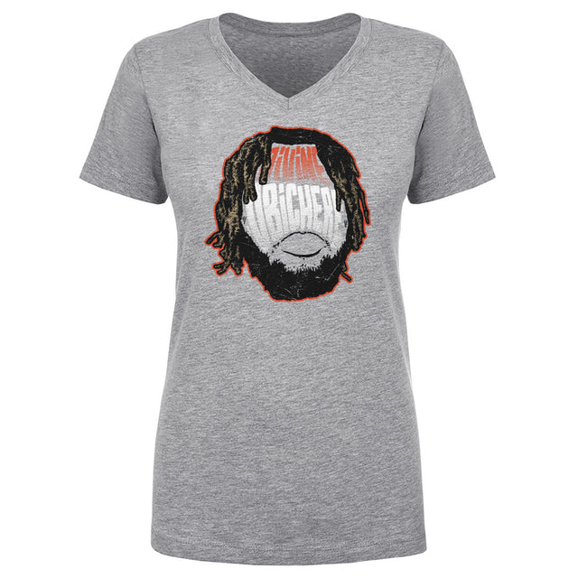 Divine Obichere Women's V-Neck T-Shirt | 500 LEVEL