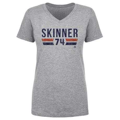 Stuart Skinner Women's V-Neck T-Shirt | 500 LEVEL