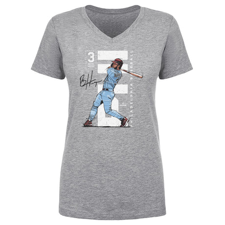 Bryce Harper Women's V-Neck T-Shirt | 500 LEVEL