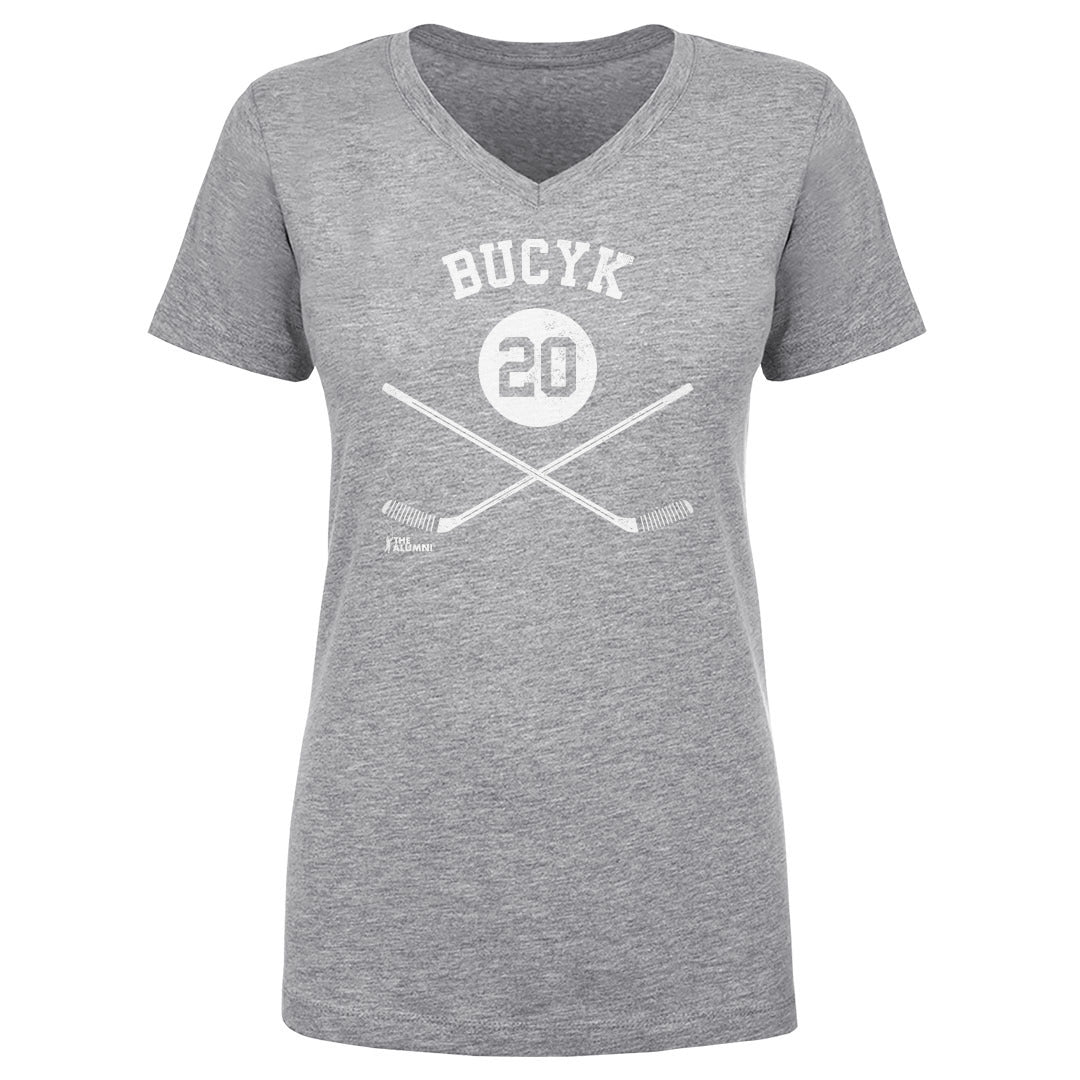 John Bucyk Women&#39;s V-Neck T-Shirt | 500 LEVEL