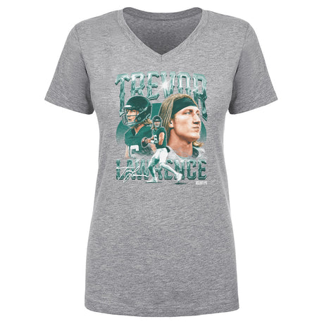 Trevor Lawrence Women's V-Neck T-Shirt | 500 LEVEL