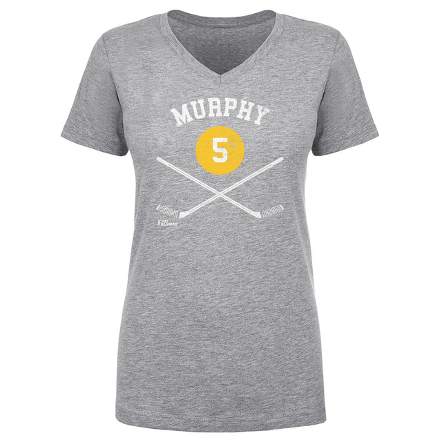 Larry Murphy Women's V-Neck T-Shirt | 500 LEVEL