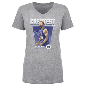 Steph Curry Women's V-Neck T-Shirt | 500 LEVEL