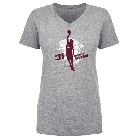 Jarrett Allen Women's V-Neck T-Shirt | 500 LEVEL