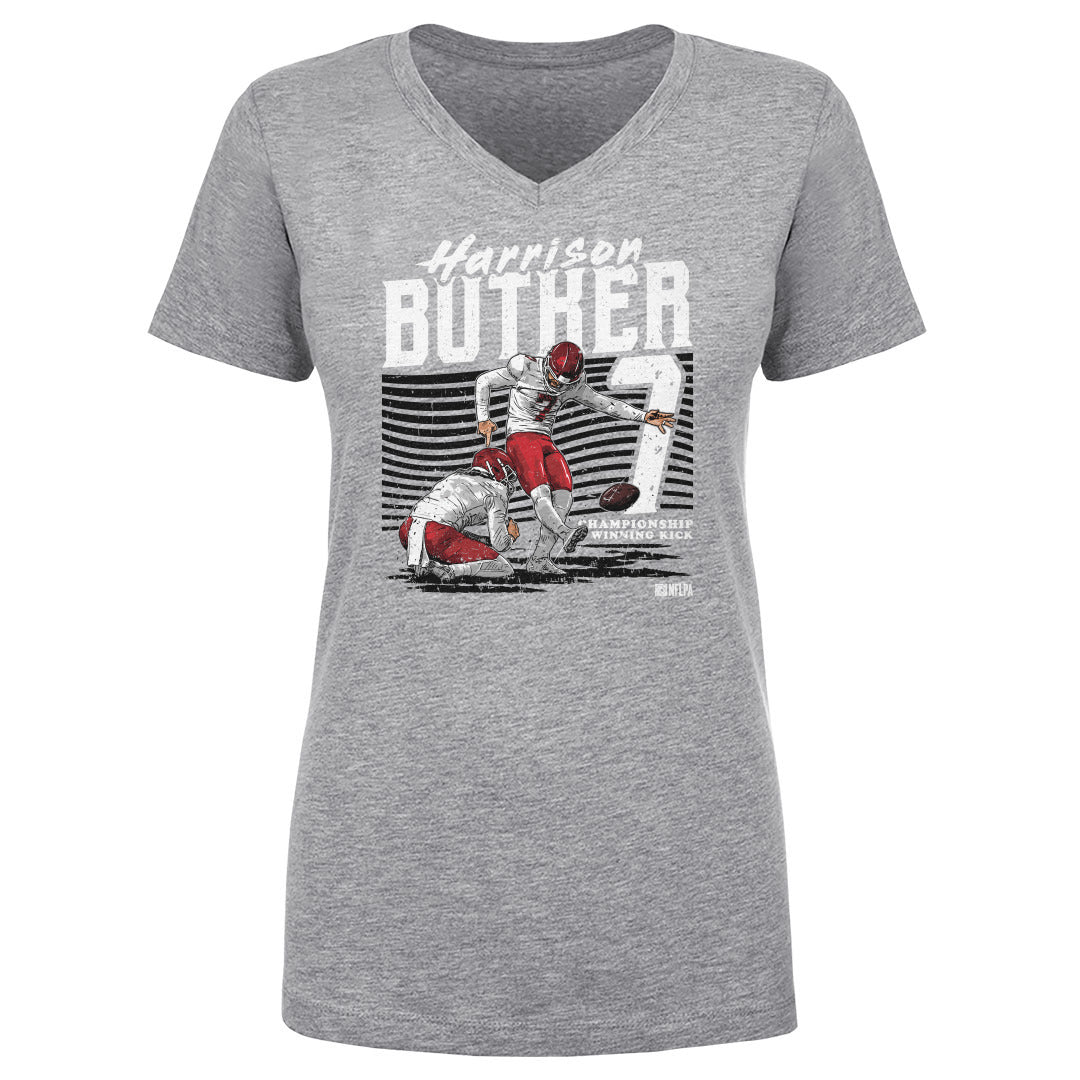 Harrison Butker Women's V-Neck T-Shirt | 500 LEVEL