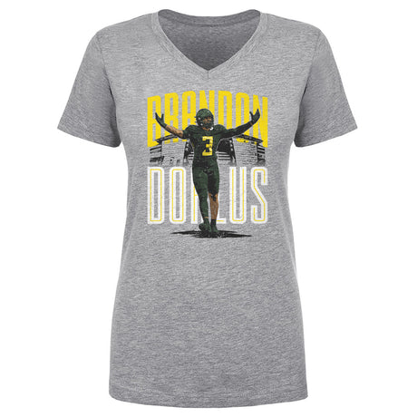 Brandon Dorlus Women's V-Neck T-Shirt | 500 LEVEL