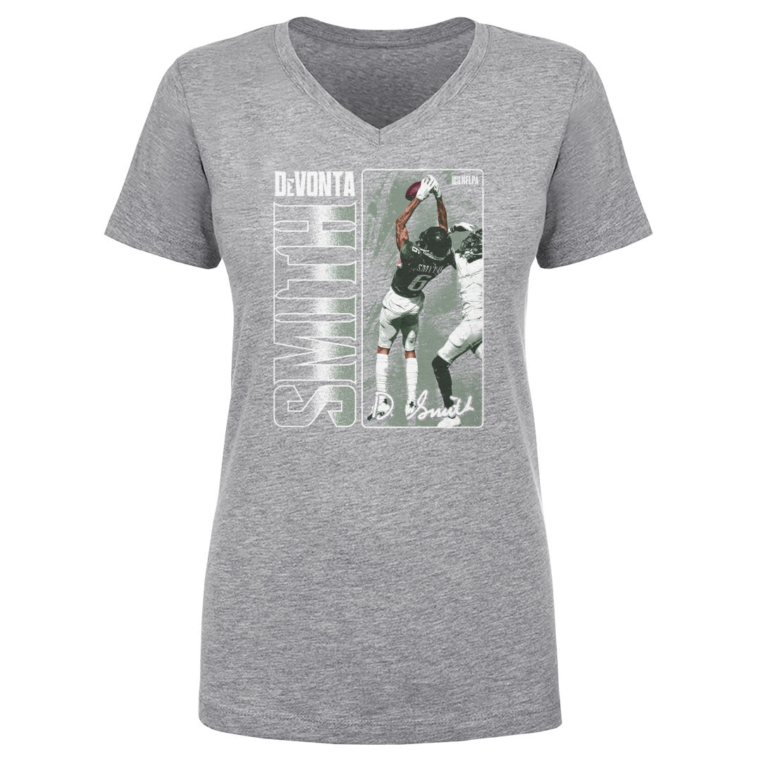 DeVonta Smith Women's V-Neck T-Shirt | 500 LEVEL
