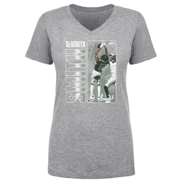 DeVonta Smith Women's V-Neck T-Shirt | 500 LEVEL