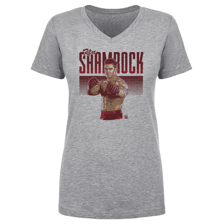 Ken Shamrock Women's V-Neck T-Shirt | 500 LEVEL