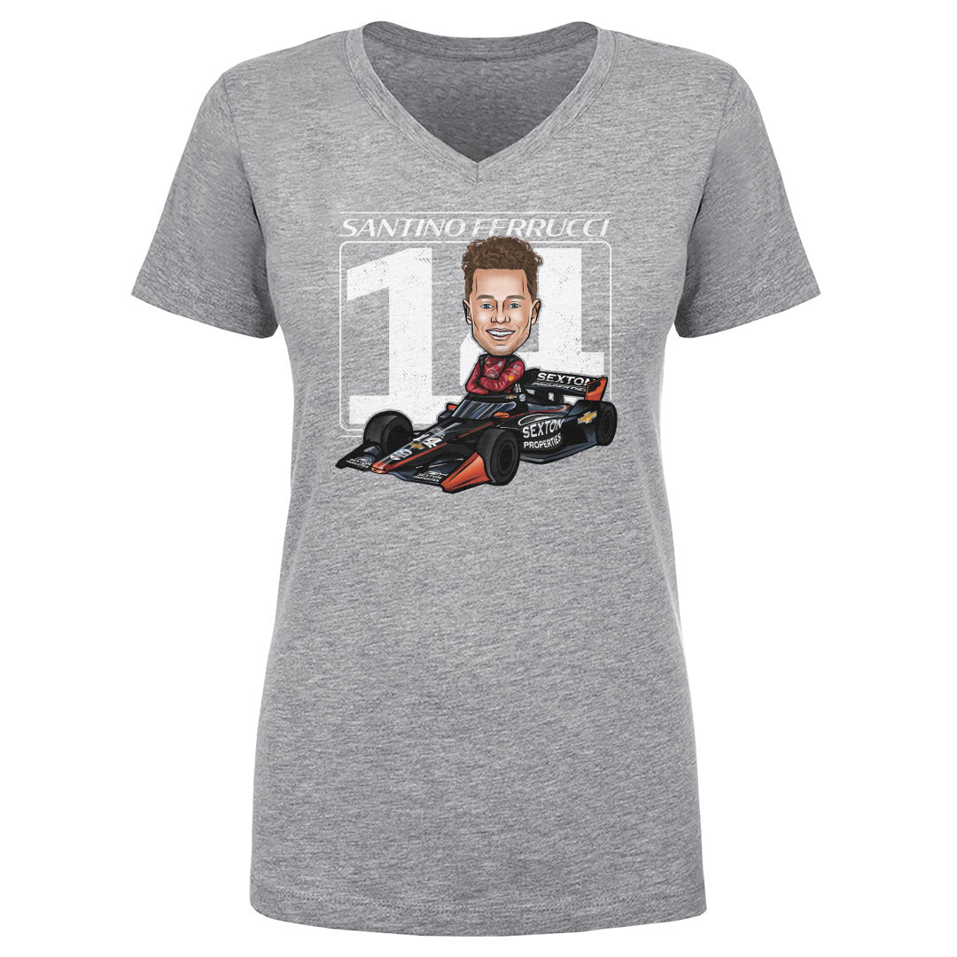 Santino Ferrucci Women's V-Neck T-Shirt | 500 LEVEL