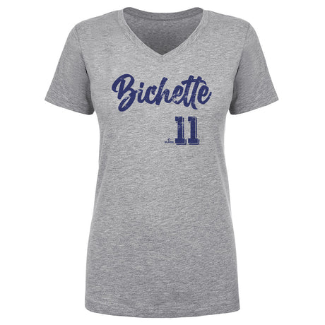 Bo Bichette Women's V-Neck T-Shirt | 500 LEVEL