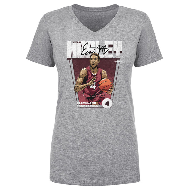 Evan Mobley Women's V-Neck T-Shirt | 500 LEVEL