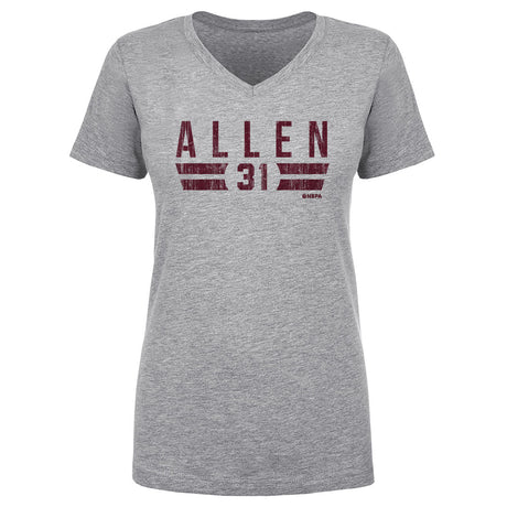 Jarrett Allen Women's V-Neck T-Shirt | 500 LEVEL