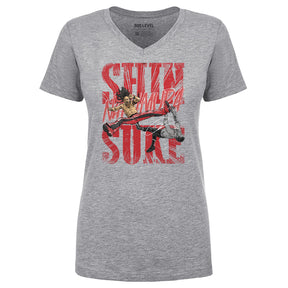 Shinsuke Nakamura Women's V-Neck T-Shirt | 500 LEVEL