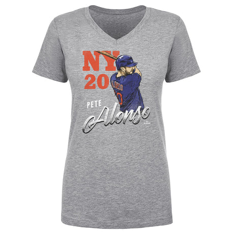 Pete Alonso Women's V-Neck T-Shirt | 500 LEVEL