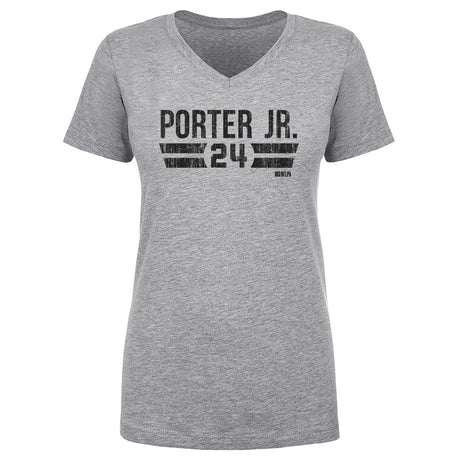 Joey Porter Jr. Women's V-Neck T-Shirt | 500 LEVEL