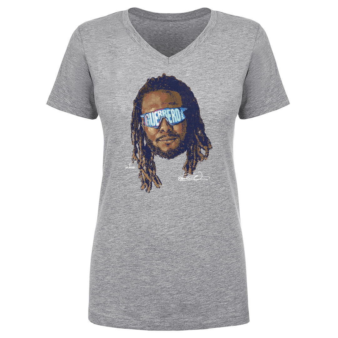 Vladimir Guerrero Jr. Women's V-Neck T-Shirt | 500 LEVEL