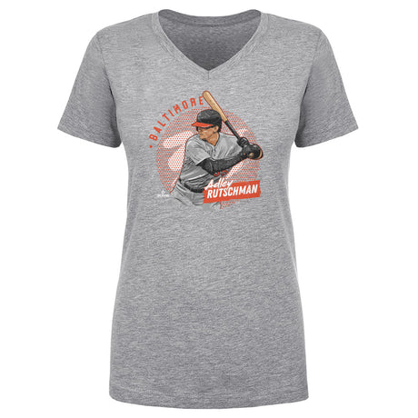 Adley Rutschman Women's V-Neck T-Shirt | 500 LEVEL