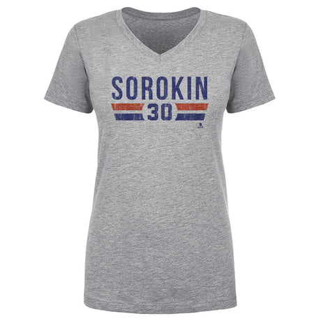 Ilya Sorokin Women's V-Neck T-Shirt | 500 LEVEL