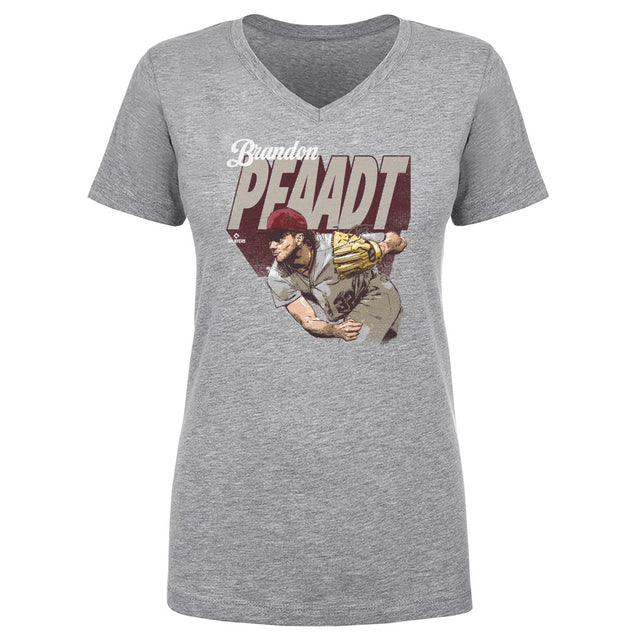 Brandon Pfaadt Women's V-Neck T-Shirt | 500 LEVEL