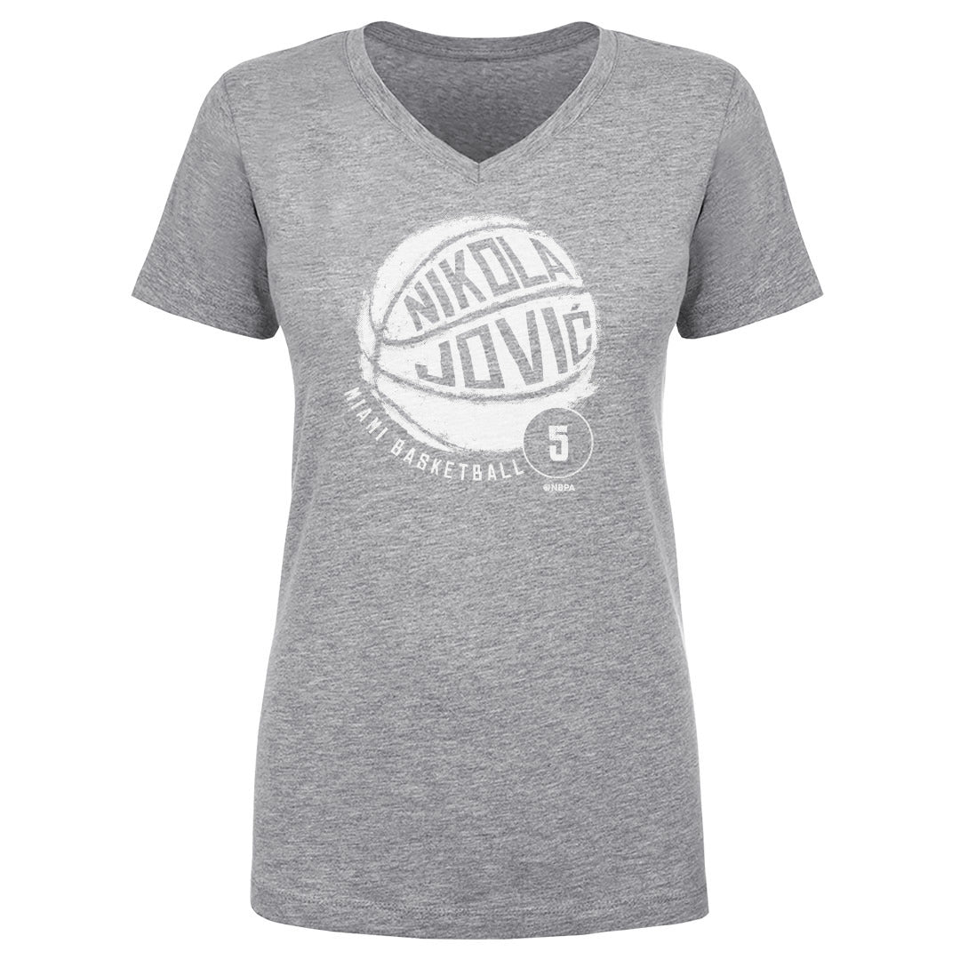 Nikola Jovic Women&#39;s V-Neck T-Shirt | 500 LEVEL
