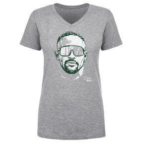 Jalen Hurts Women's V-Neck T-Shirt | 500 LEVEL