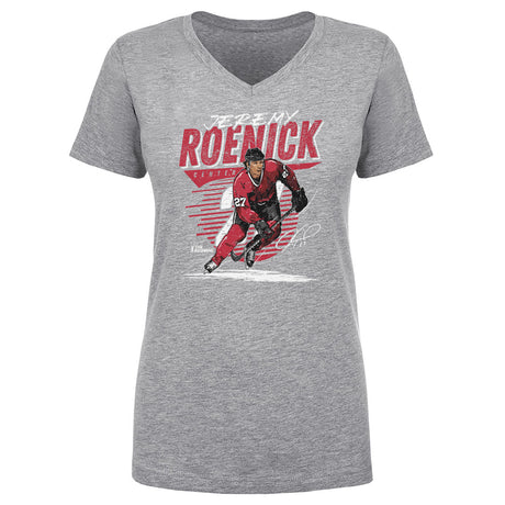 Jeremy Roenick Women's V-Neck T-Shirt | 500 LEVEL
