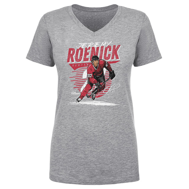 Jeremy Roenick Women's V-Neck T-Shirt | 500 LEVEL
