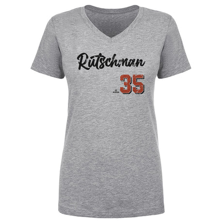 Adley Rutschman Women's V-Neck T-Shirt | 500 LEVEL